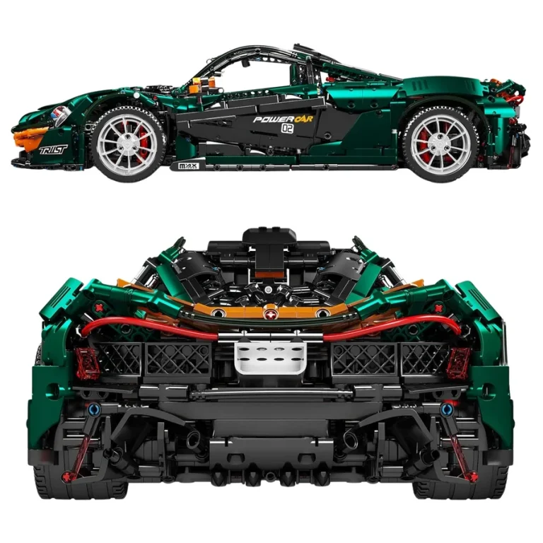 Zeleni Set Sportskog Automobila, 3268 Dijelova 5