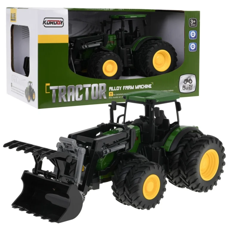 Zeleni Traktor 1:24 S Hvataljkom 3+ 1