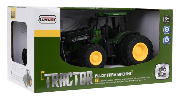 Zeleni Traktor 1:24 S Hvataljkom 3+ 6