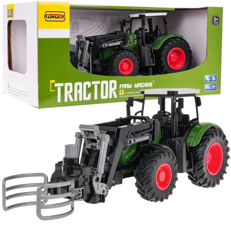 Zeleni Traktor S Hvataljkom 1