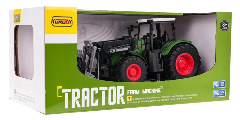 Zeleni Traktor S Hvataljkom 6