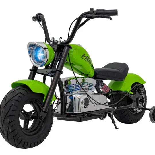 Zeleno Motorno Vozilo Chopper Warrior Motor Na Akumulator 1