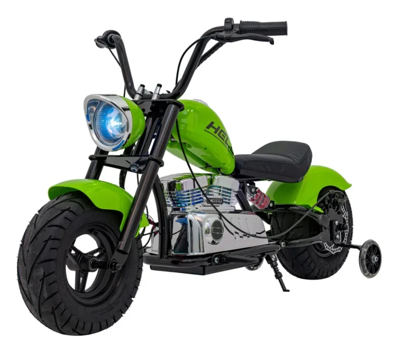 Zeleno Motorno Vozilo Chopper Warrior Motor Na Akumulator 1