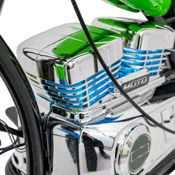 Zeleno Motorno Vozilo Chopper Warrior Motor Na Akumulator 17