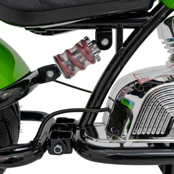 Zeleno Motorno Vozilo Chopper Warrior Motor Na Akumulator 18