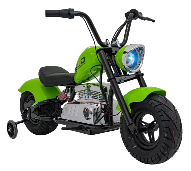 Zeleno Motorno Vozilo Chopper Warrior Motor Na Akumulator 5