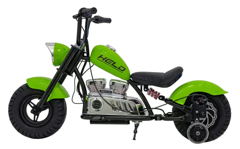 Zeleno Motorno Vozilo Chopper Warrior Motor Na Akumulator 6