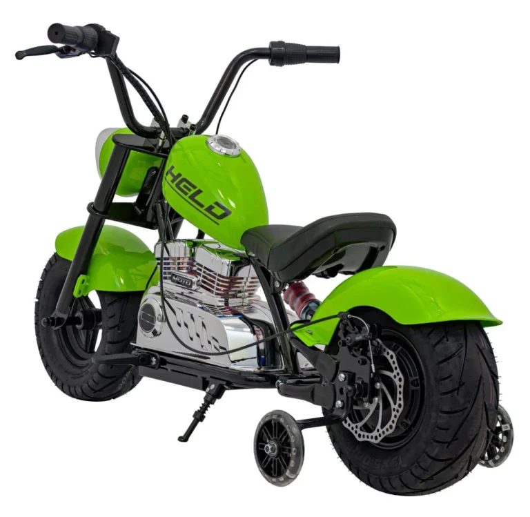 Zeleno Motorno Vozilo Chopper Warrior Motor Na Akumulator 7