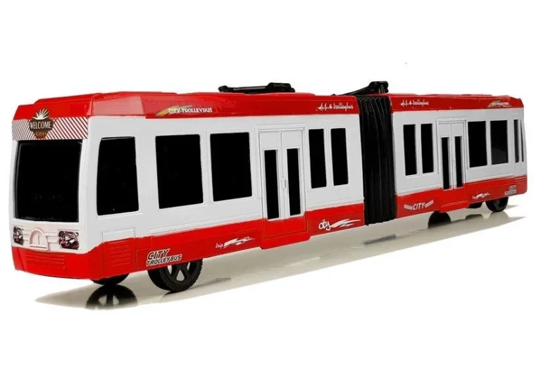 Zglobni Autobus S Frikcionim Pogonom, Crveni 2