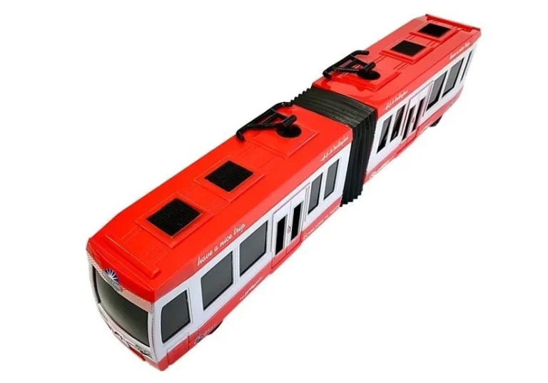 Zglobni Autobus S Frikcionim Pogonom, Crveni 5
