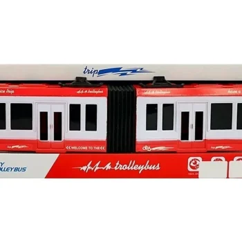 Zglobni Autobus S Frikcionim Pogonom, Crveni 6