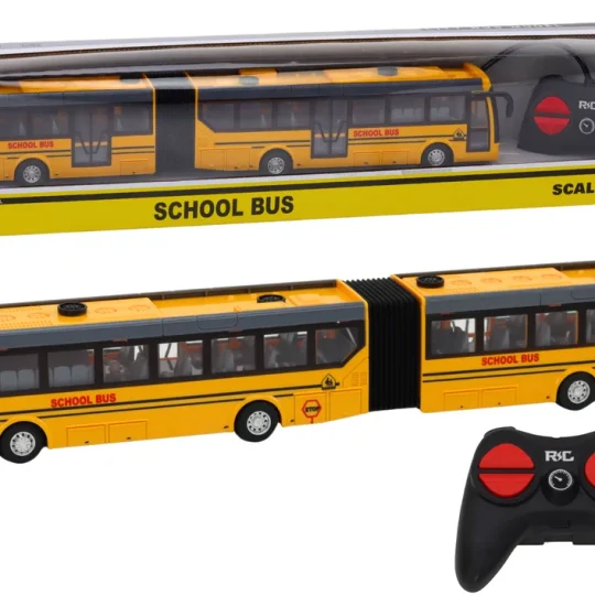 Zglobni školski Autobus Na Daljinsko Upravljanje 1:32 žuti 1