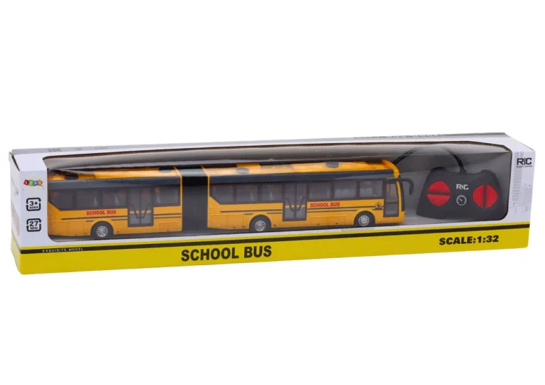 Zglobni školski Autobus Na Daljinsko Upravljanje 1:32 žuti 6