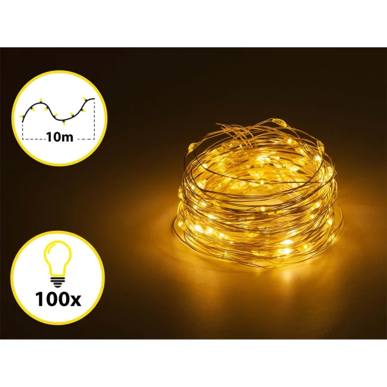 Žica Za Božićne Lampice 100 Led Dioda 10 Metara 2