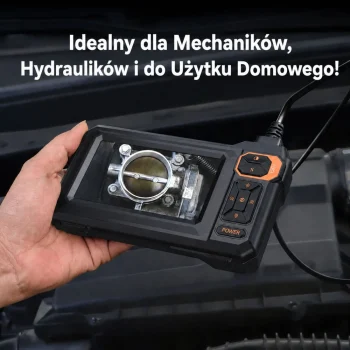 Žičana Endoskopska Inspekcijska Kamera S 8 Led Dioda Lcd 4,3'' Ip67 3