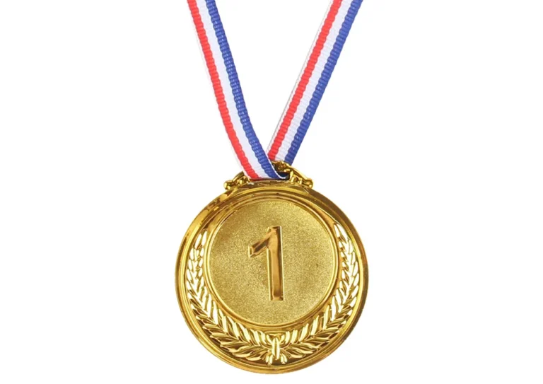 Zlatna Medalja 1. Mjesto Ø 6,5 Cm 2