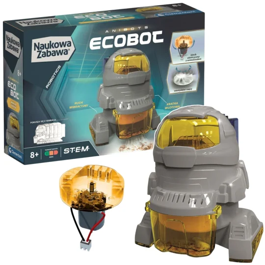 Znanost I Igra Ecobot Robotski Komplet Poljski Jezik Clementoni 50061 1