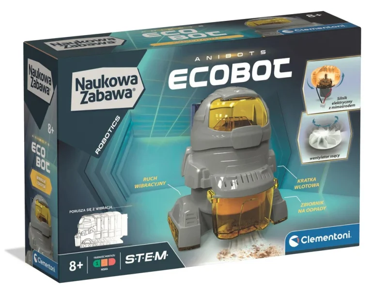Znanost I Igra Ecobot Robotski Komplet Poljski Jezik Clementoni 50061 5