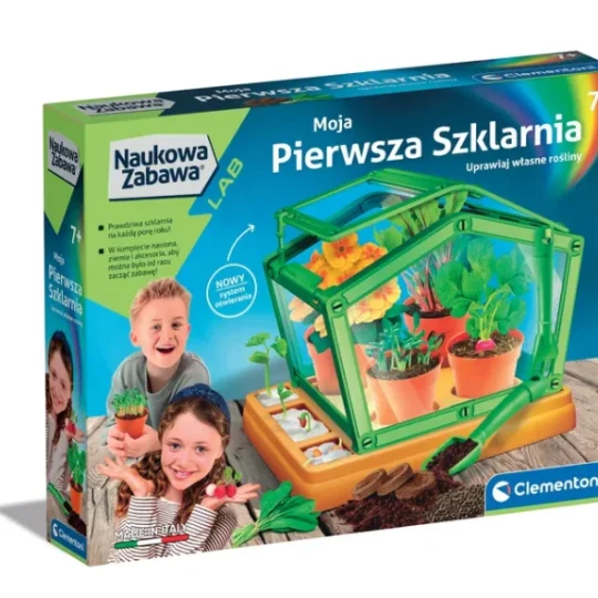 Znanost I Igra Moj Prvi Staklenički Laboratorij Botanika I Biljke Poljski Jezik Clementoni 50861 1