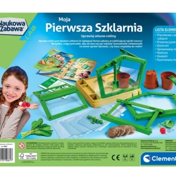 Znanost I Igra Moj Prvi Staklenički Laboratorij Botanika I Biljke Poljski Jezik Clementoni 50861 5