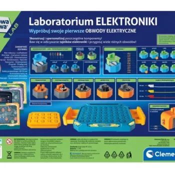Znanstvena Zabava Elektronika Laboratorij Poljski Jezik Clementoni 50727 5