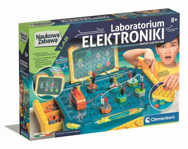 Znanstvena Zabava Elektronika Laboratorij Poljski Jezik Clementoni 50727 6