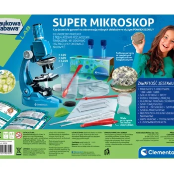 Znanstveni Set Super Mikroskop Clementoni 50755 5