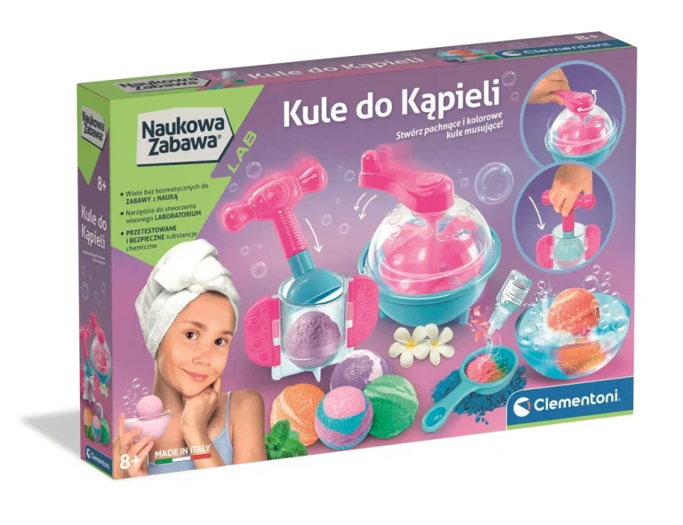 Znanstveni Set šumećih Kupki Za Kupanje Clementoni 50397, Poljski 1