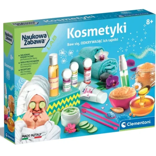 Znanstveni Zabavni Kozmetički Laboratorij: Kreme I Soli Za Kupanje Poljski Jezik Clementoni 50891 1