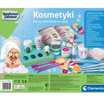 Znanstveni Zabavni Kozmetički Laboratorij: Kreme I Soli Za Kupanje Poljski Jezik Clementoni 50891 5