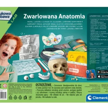 Znanstveno Zabavni Ludi Komplet Za Anatomiju Na Poljskom Jeziku Clementoni 50697 5