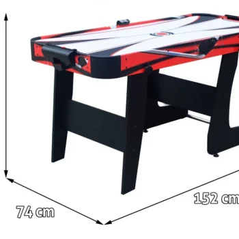 Zračni Hokej Za Djecu + Obiteljska Stolna Igra: Zračni Hokej 152x74x80cm 2
