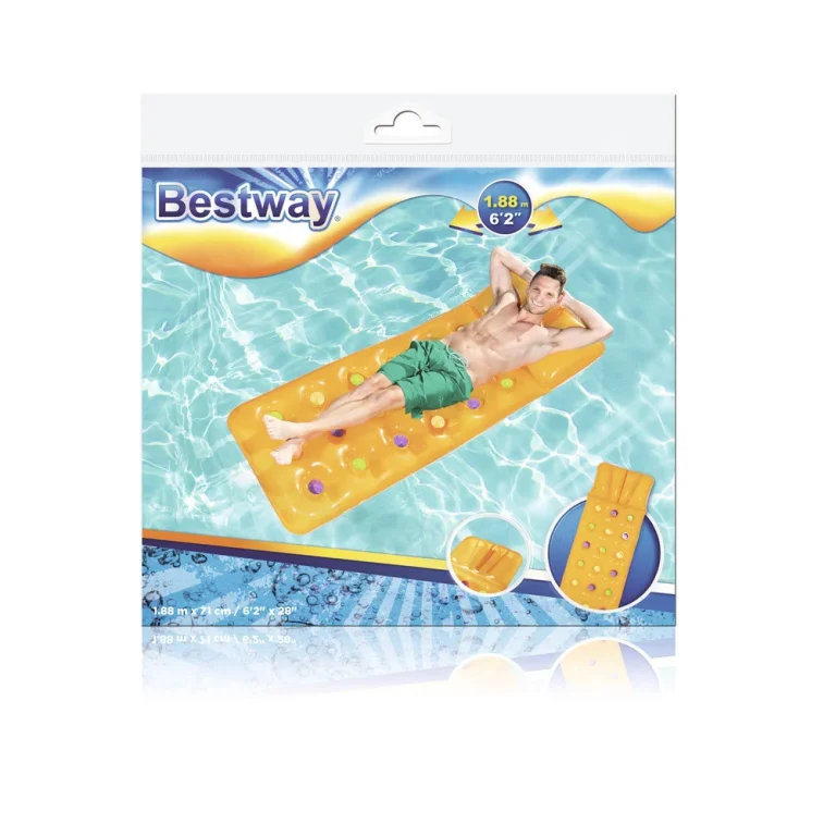 Zračni Madrac Za Plivanje žuti 188 X 71 Cm Bestway 43014 7