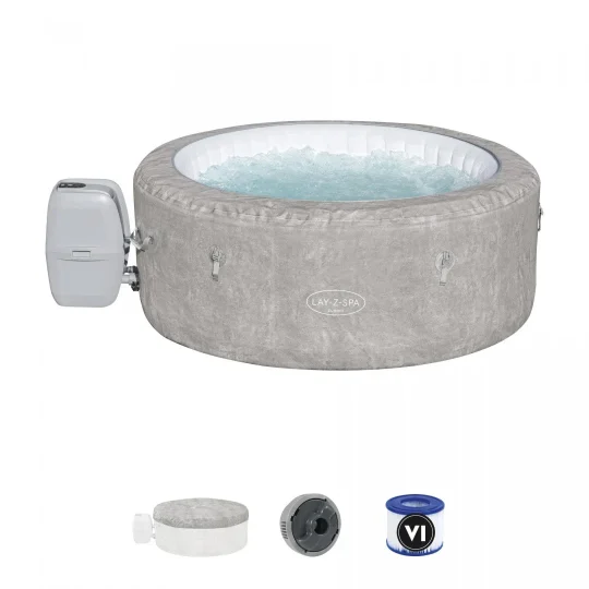 Zurich Lay Z Spa Airjet Spa, Bestway, 4 Sjedala, Pumpa, Energysense, Za Cijelu Godinu 1