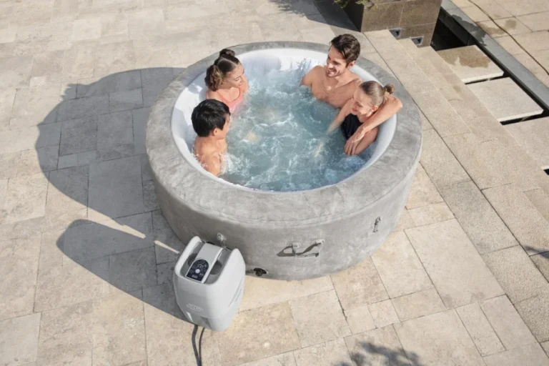 Zurich Lay Z Spa Airjet Spa, Bestway, 4 Sjedala, Pumpa, Energysense, Za Cijelu Godinu 9