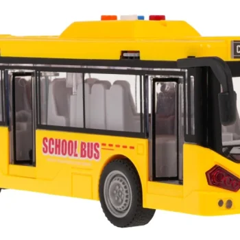 Žuti Autobus Sa Svjetlima I Zvukovima 2