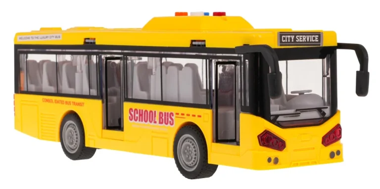Žuti Autobus Sa Svjetlima I Zvukovima 2