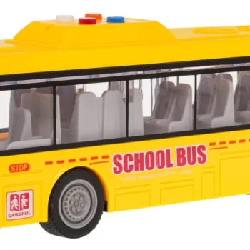 Žuti Autobus Sa Svjetlima I Zvukovima 3