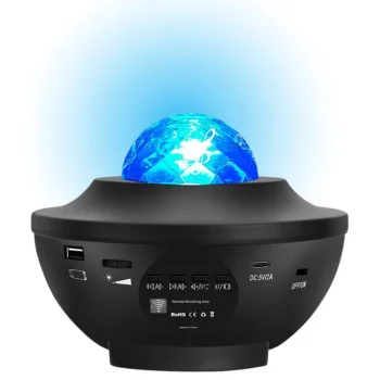 Zvjezdana Projektorska Led Lampa Bluetooth Zvučnik Daljinski Upravljač 3