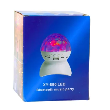 Zvjezdani Projektor 3 U 1 Bluetooth Led Zvučnik Bijeli 6