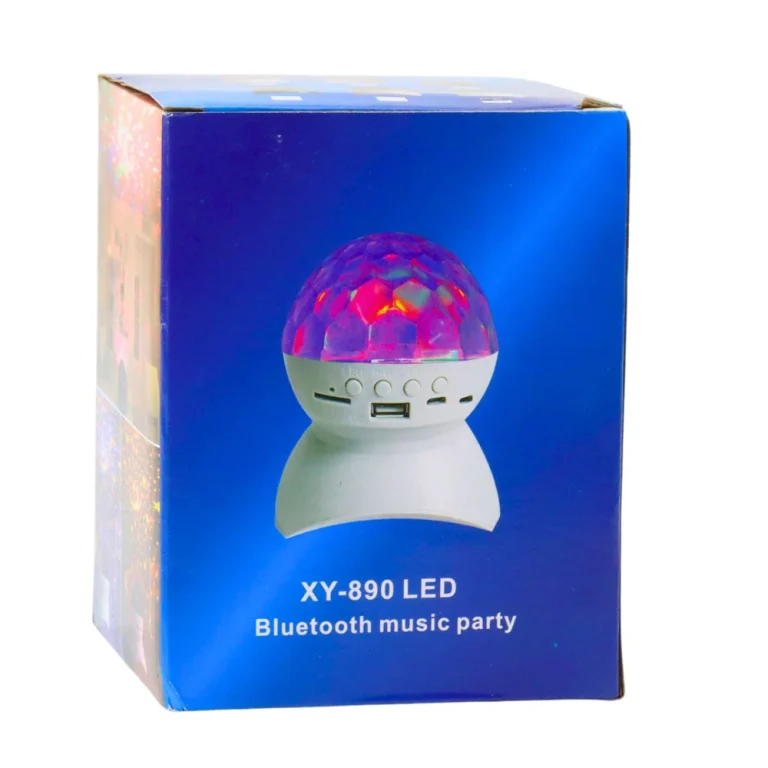 Zvjezdani Projektor 3 U 1 Bluetooth Led Zvučnik Bijeli 6