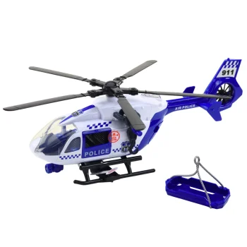 Zvuci Svjetla Nosila Za Kuke Policijskog Helikoptera 1:12 2