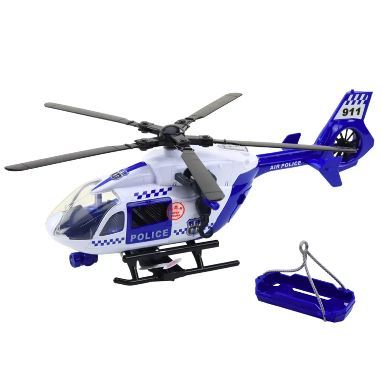 Zvuci Svjetla Nosila Za Kuke Policijskog Helikoptera 1:12 2