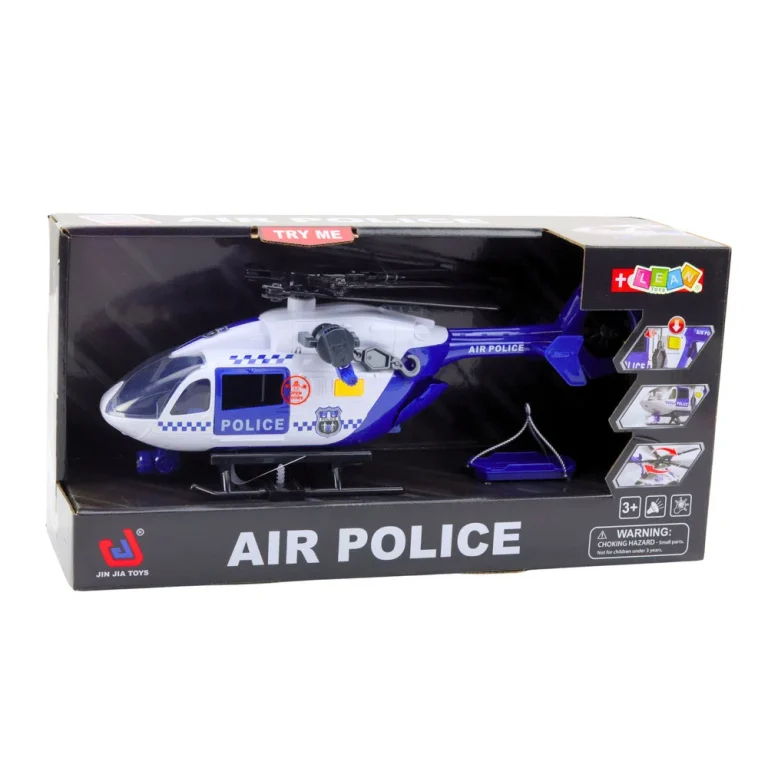 Zvuci Svjetla Nosila Za Kuke Policijskog Helikoptera 1:12 4