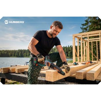 Akumulatorska Lančana Pila Humberg Hm 437 S 2 Baterije 21 V 12