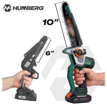 Akumulatorska Lančana Pila Humberg Hm 437 S 2 Baterije 21 V 3