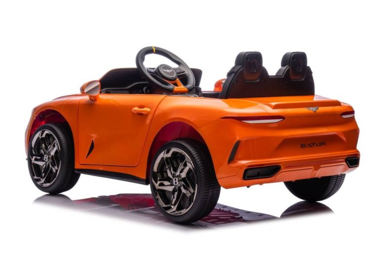 Bentley Batur Convertible Dječji Auto Na Akumulator, Narančasti 13