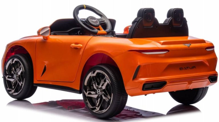 Bentley Batur Convertible Dječji Auto Na Akumulator, Narančasti 2