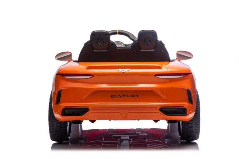 Bentley Batur Convertible Dječji Auto Na Akumulator, Narančasti 5