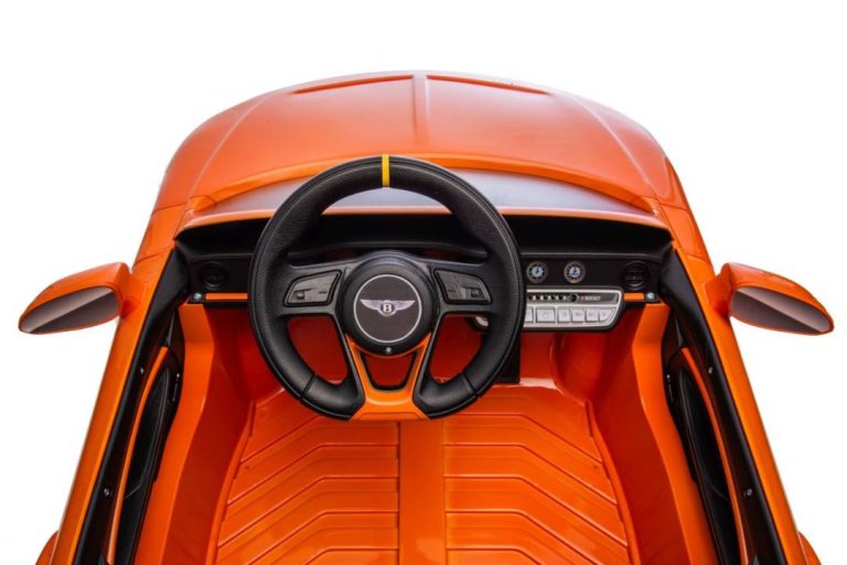 Bentley Batur Convertible Dječji Auto Na Akumulator, Narančasti 9